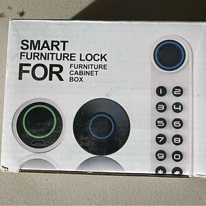 Fingerprint Furniture Lock with Keypad